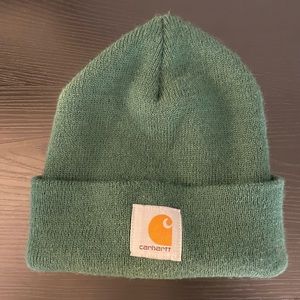 Green, Carhartt beanie